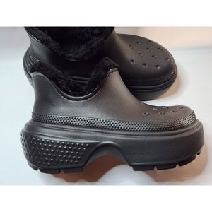 Crocs Lined Clogs Black – Women’s 8 / Men’s 6 Bootie